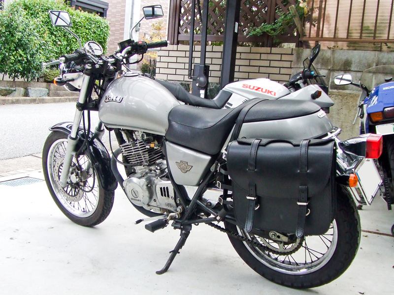 ボルティー250実働車 新品サイドバック